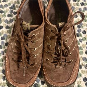 Women's Brown Suede Boat Shoes